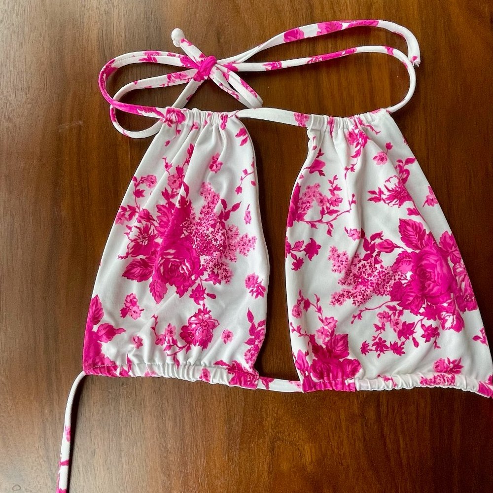 NWOT Dominique Halter Bikini Top | Rosie Sz Med